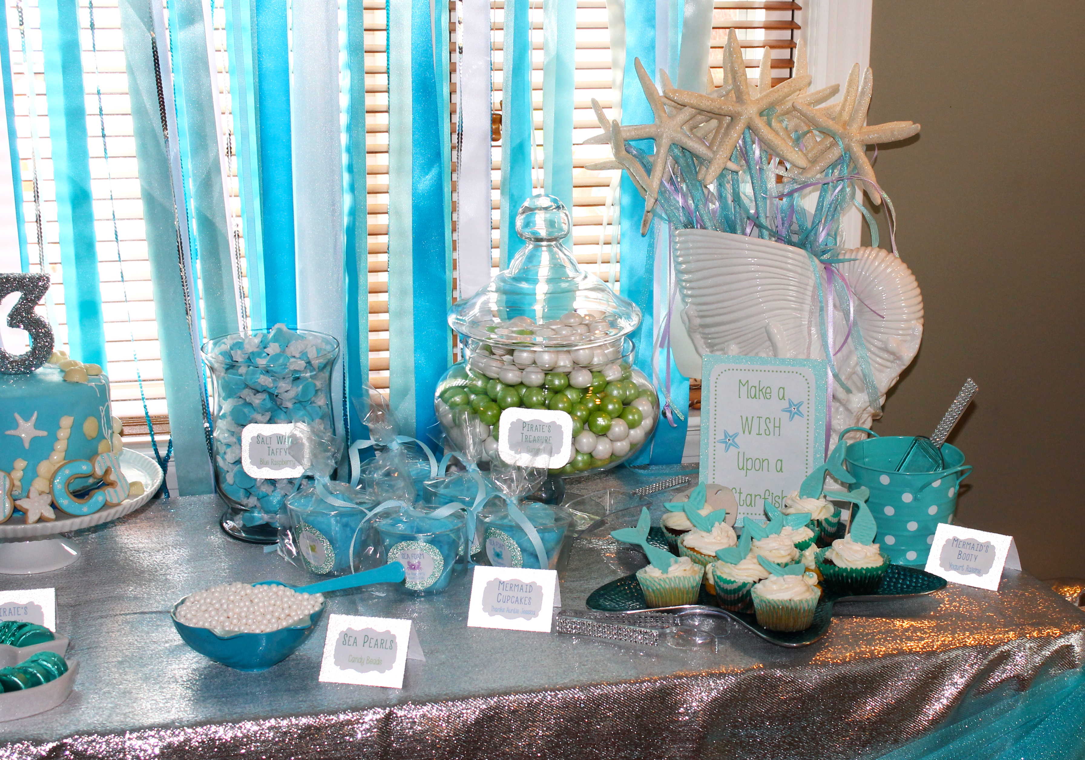 Mermaid Party Under the Sea Crafted Birthday Party - Project Nursery