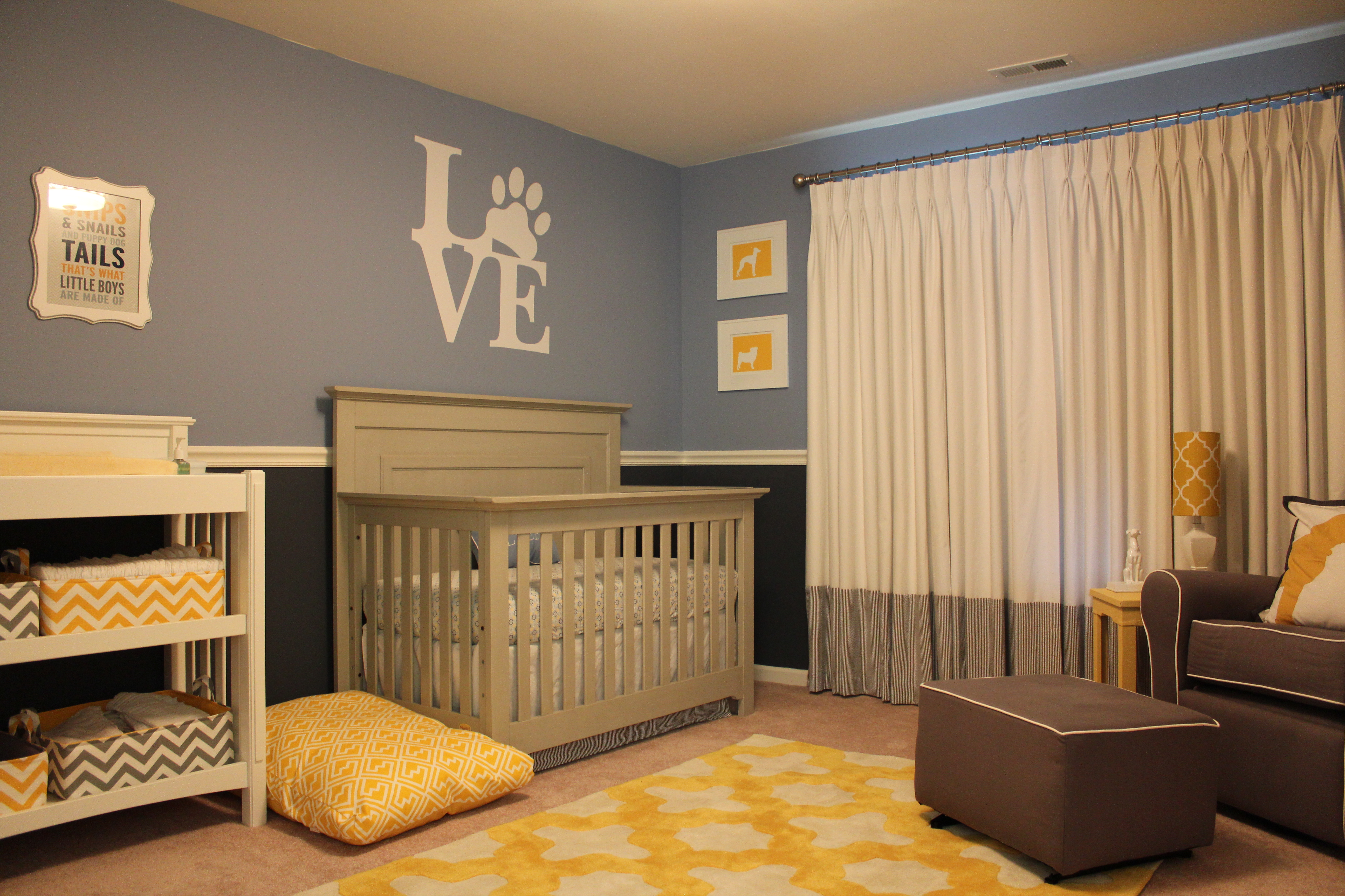 Doy Themed Nursery Room View