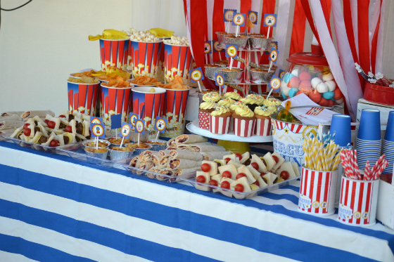 Sweet Table La parade du Cirque - Annikids, le blog