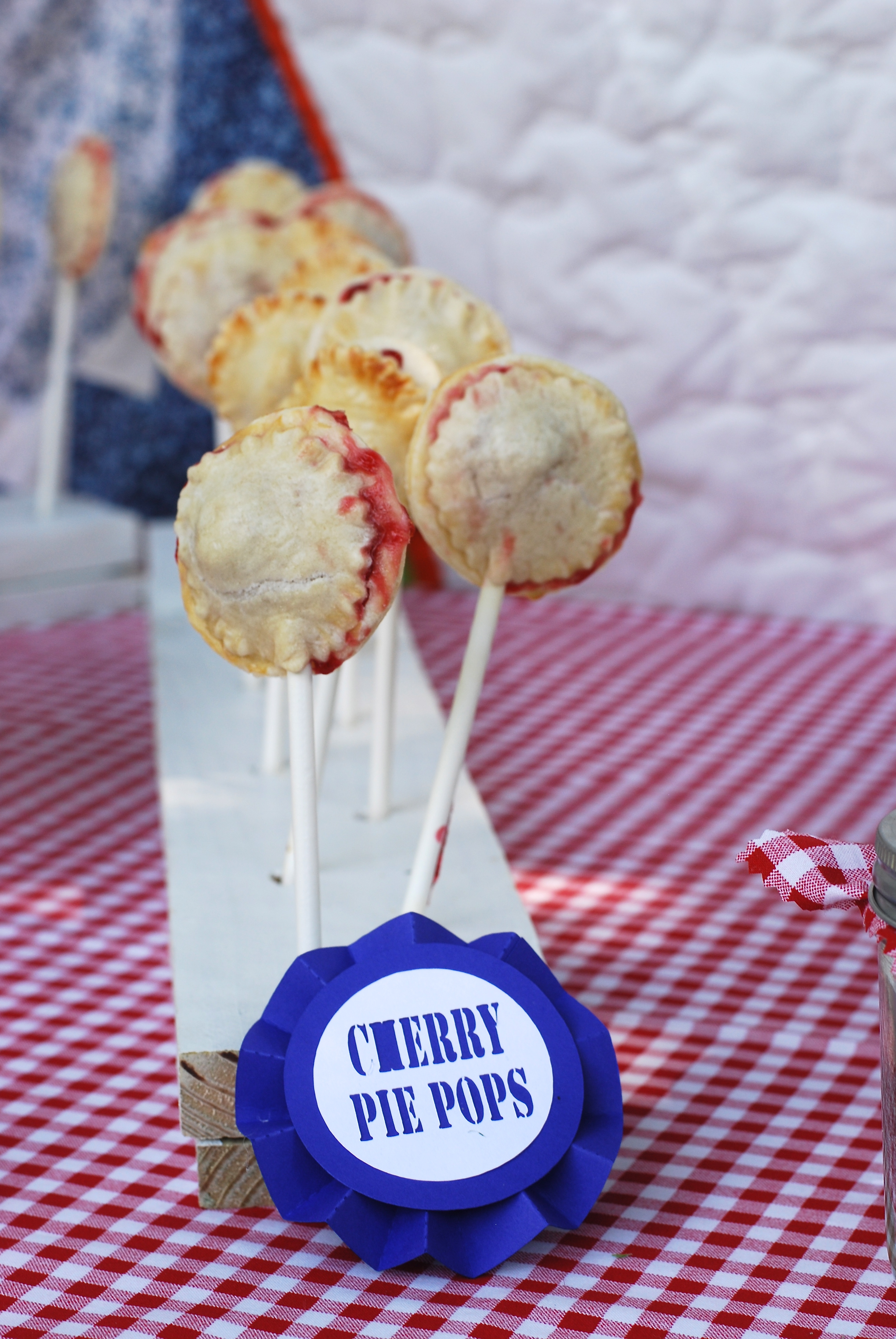 County Fair 2nd Birthday Party Cherry Pops
