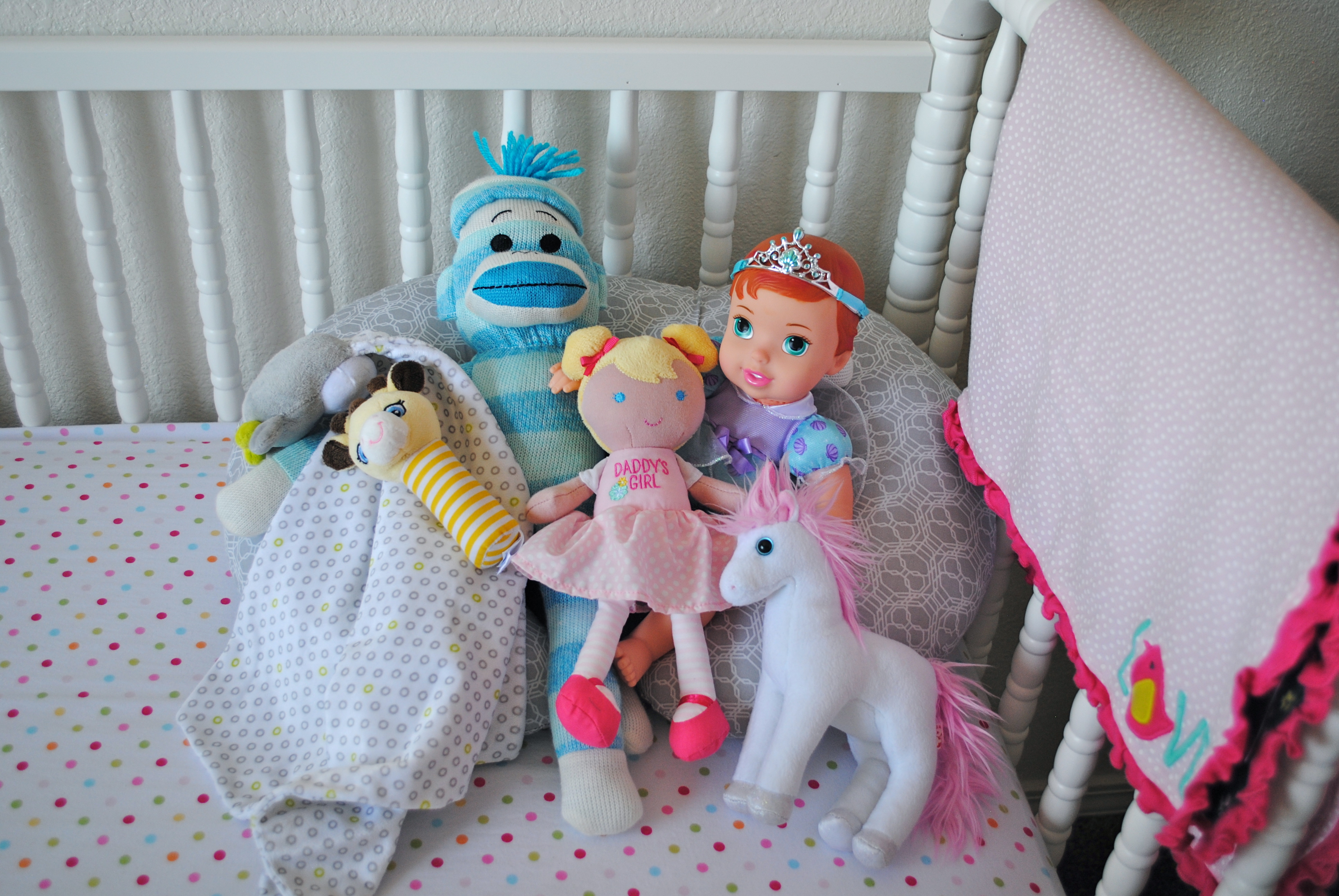 Girl Eclectic Nursery Doll Stuffies