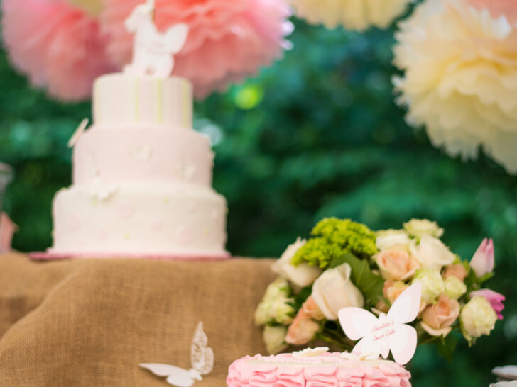 Butterfly 1st Birthday Party Tablescape