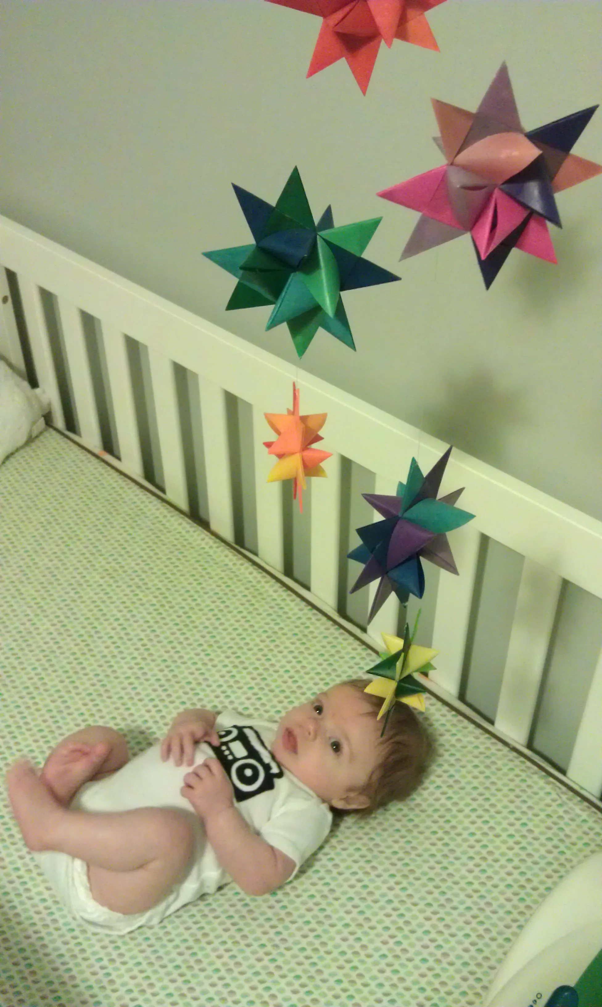 Gender-Neutral Nursery Paper Stars