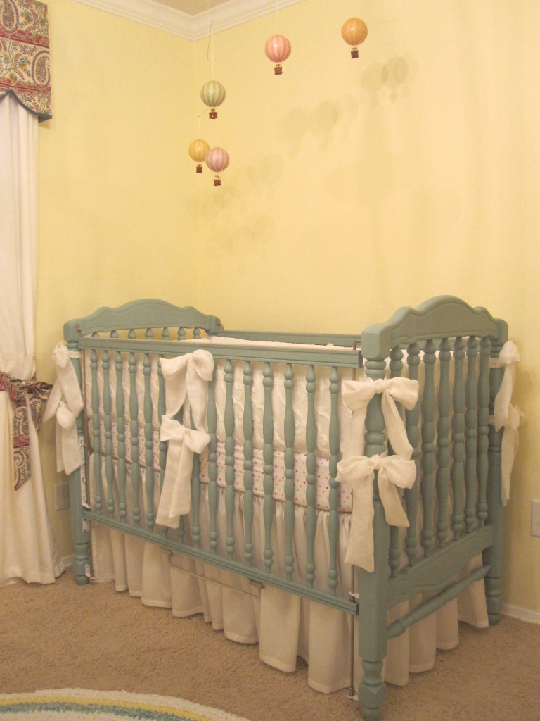 hot air balloon crib bedding