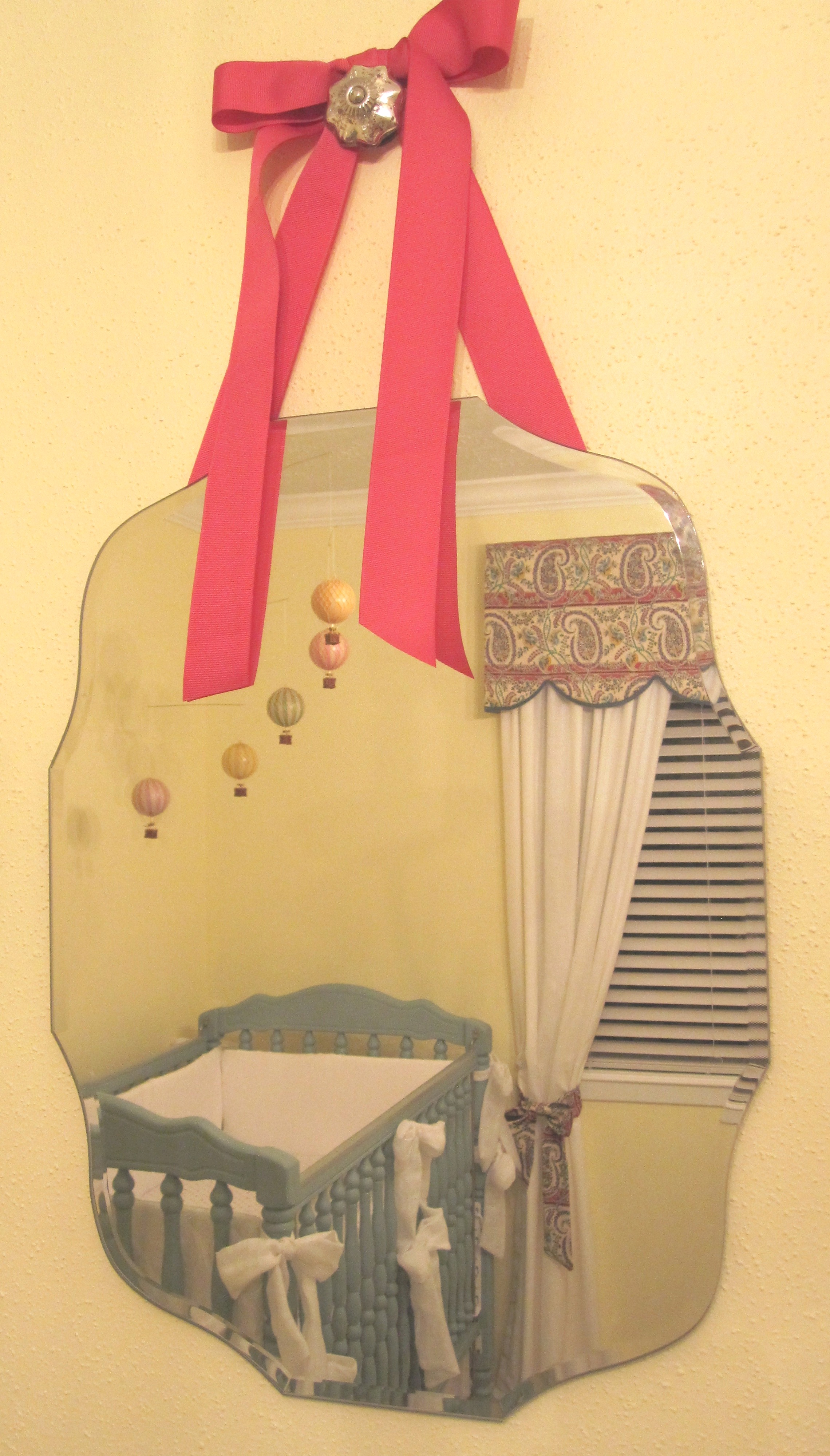 Hot Air Balloon Theme Nursery Mirror