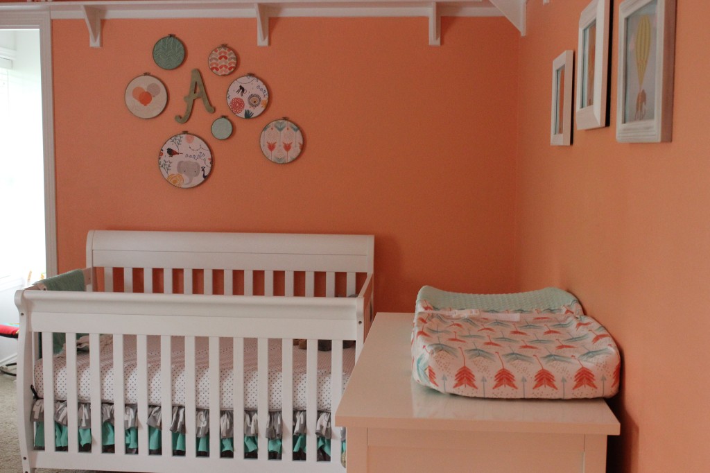 Coral and Mint Nursery