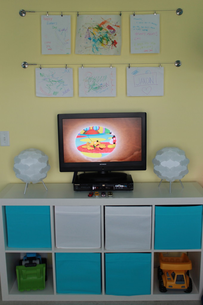 Boy Cheerful Playroom TV