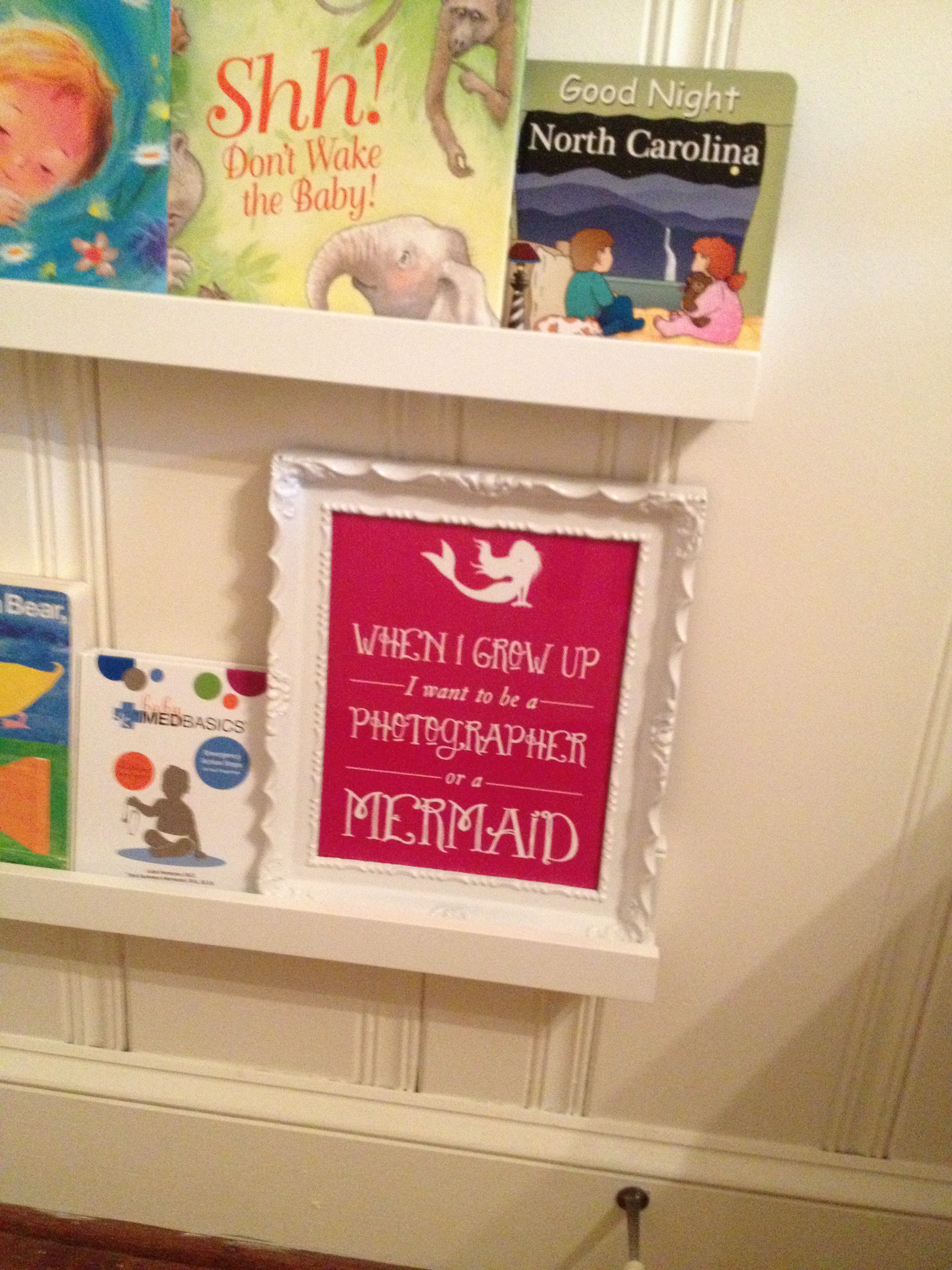 Boy Cheerful Playroom Book Ledges