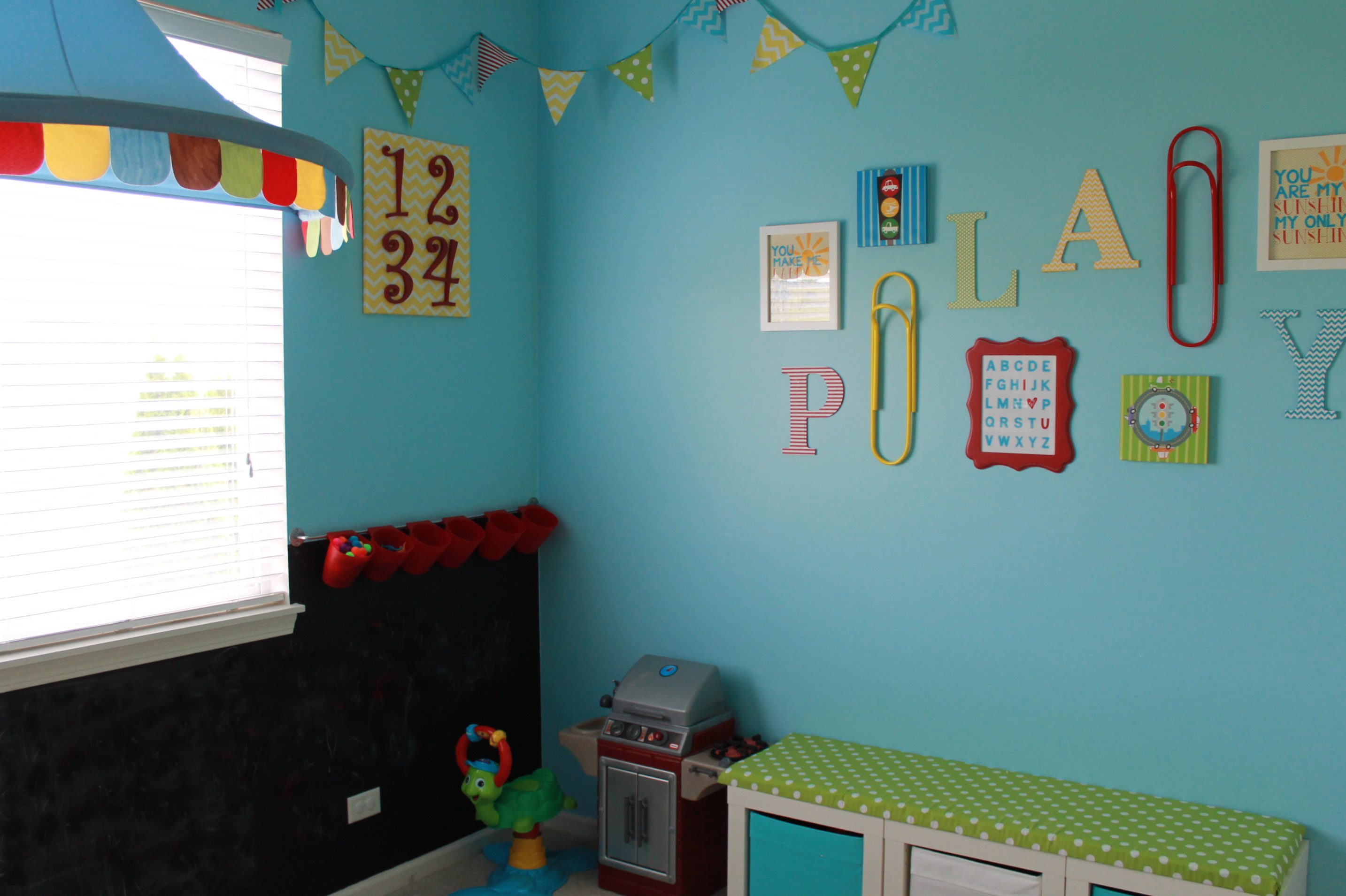 Boy Cheerful Playroom