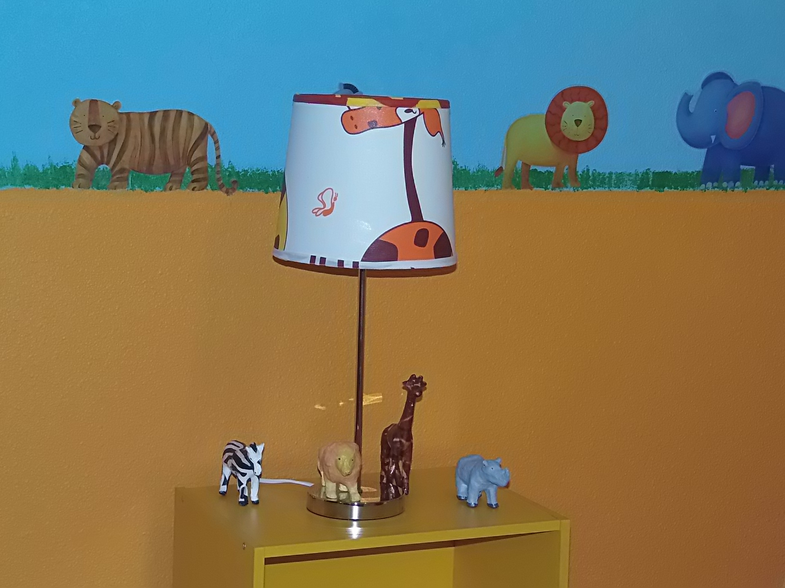 Animal Inspired Nursery Lamp