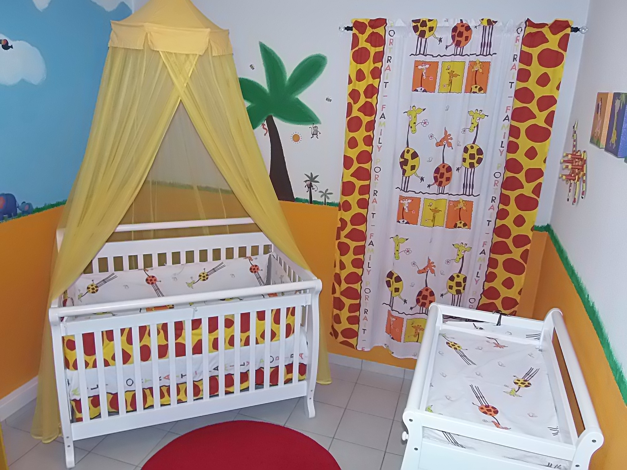 Animal Inspired Nursery Room View