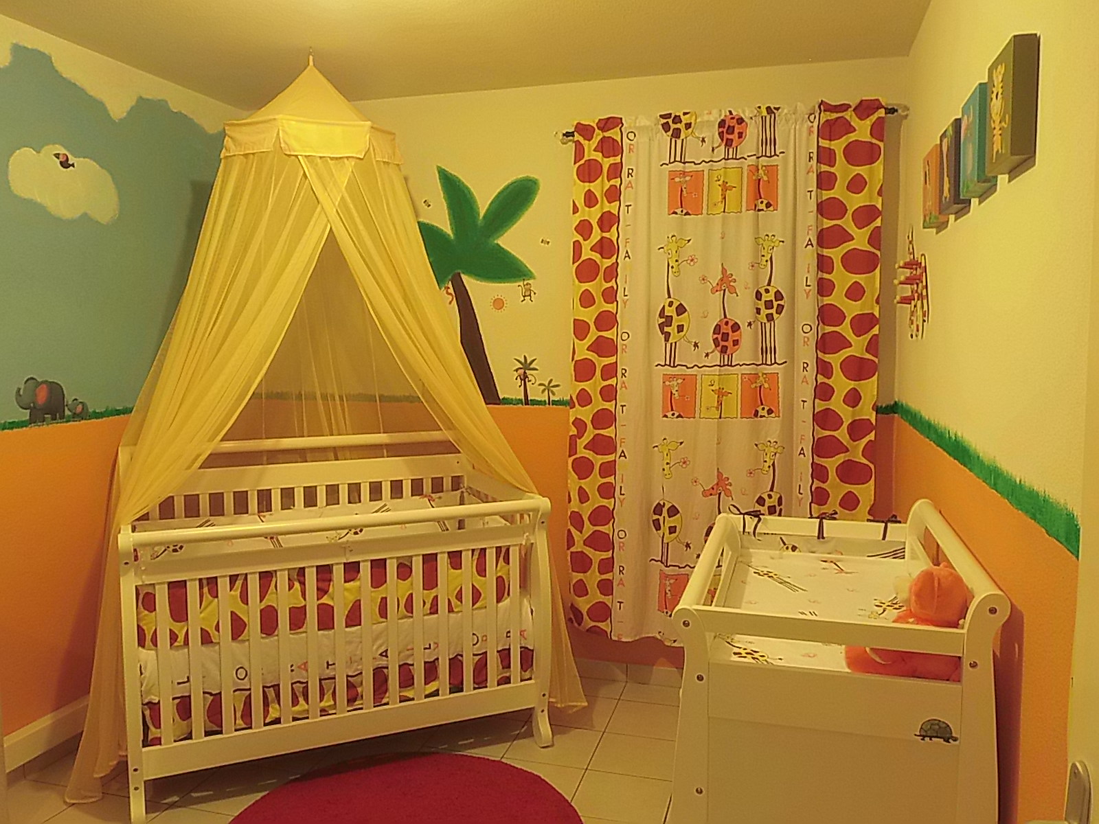 Animal Inspired Nursery Room View
