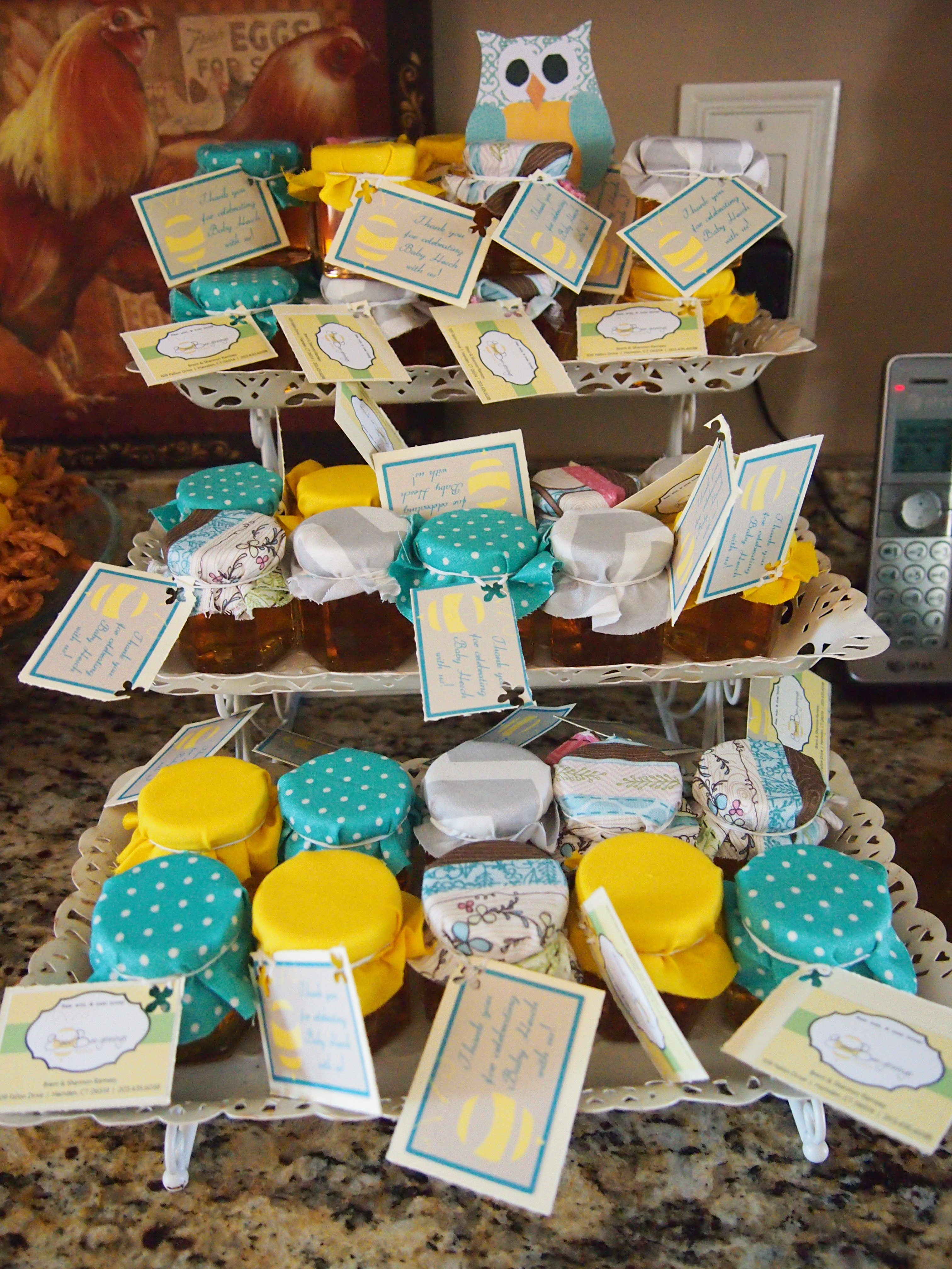 Sweet Bee-ginnings Apiary Honey favors