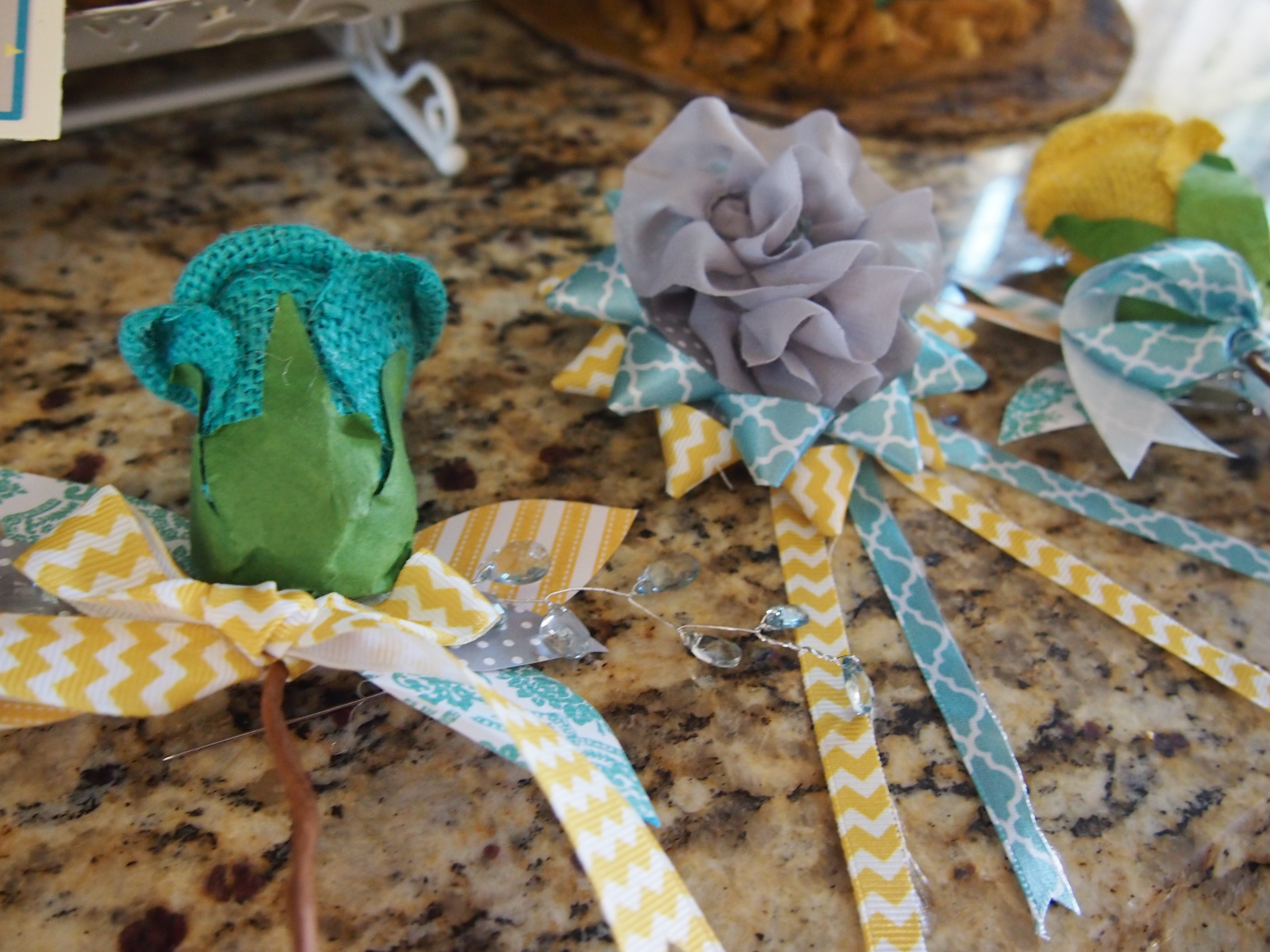 Corsages from Ribbon