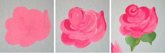 How to Paint Roses on Your Walls Project Nursery