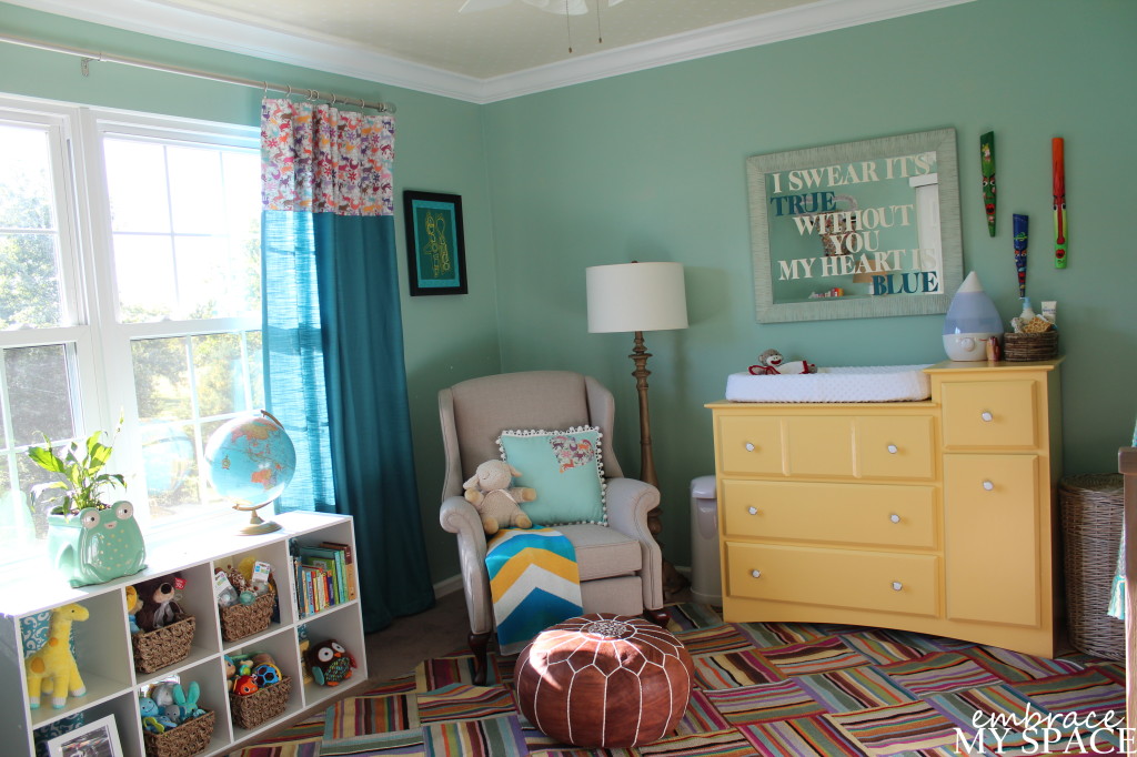 Colorful Gender Neutral Nursery Project Nursery