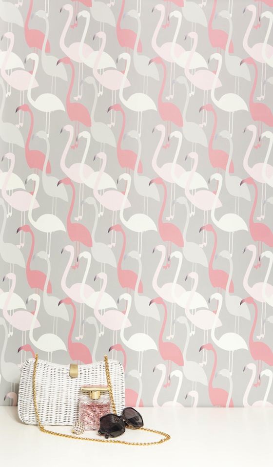 Kimberly Lewis Flamingo Wallpaper