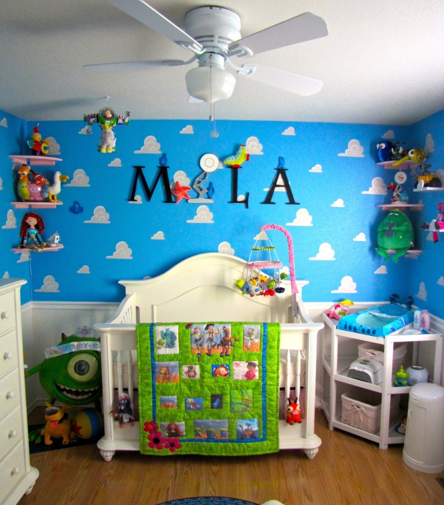 disney pixar crib bedding