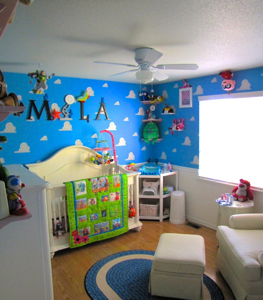 monsters inc baby room theme