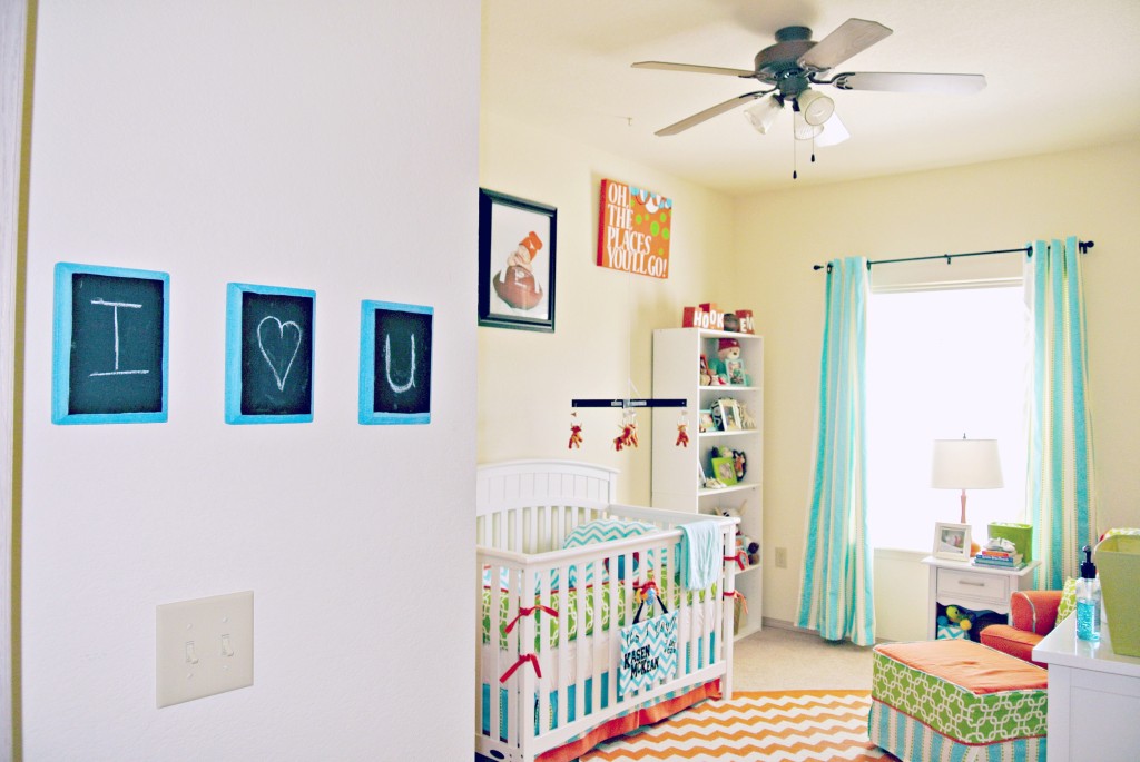 Bright and Cheerful Boy Nursery Room View