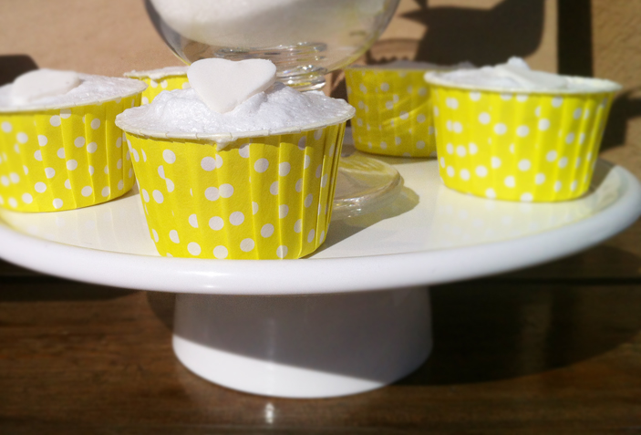 Neon Yellow Baby Shower Cupcake Wrapper