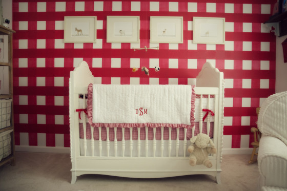 Farm Themed Nursery with Red Gingham - Project Nursery