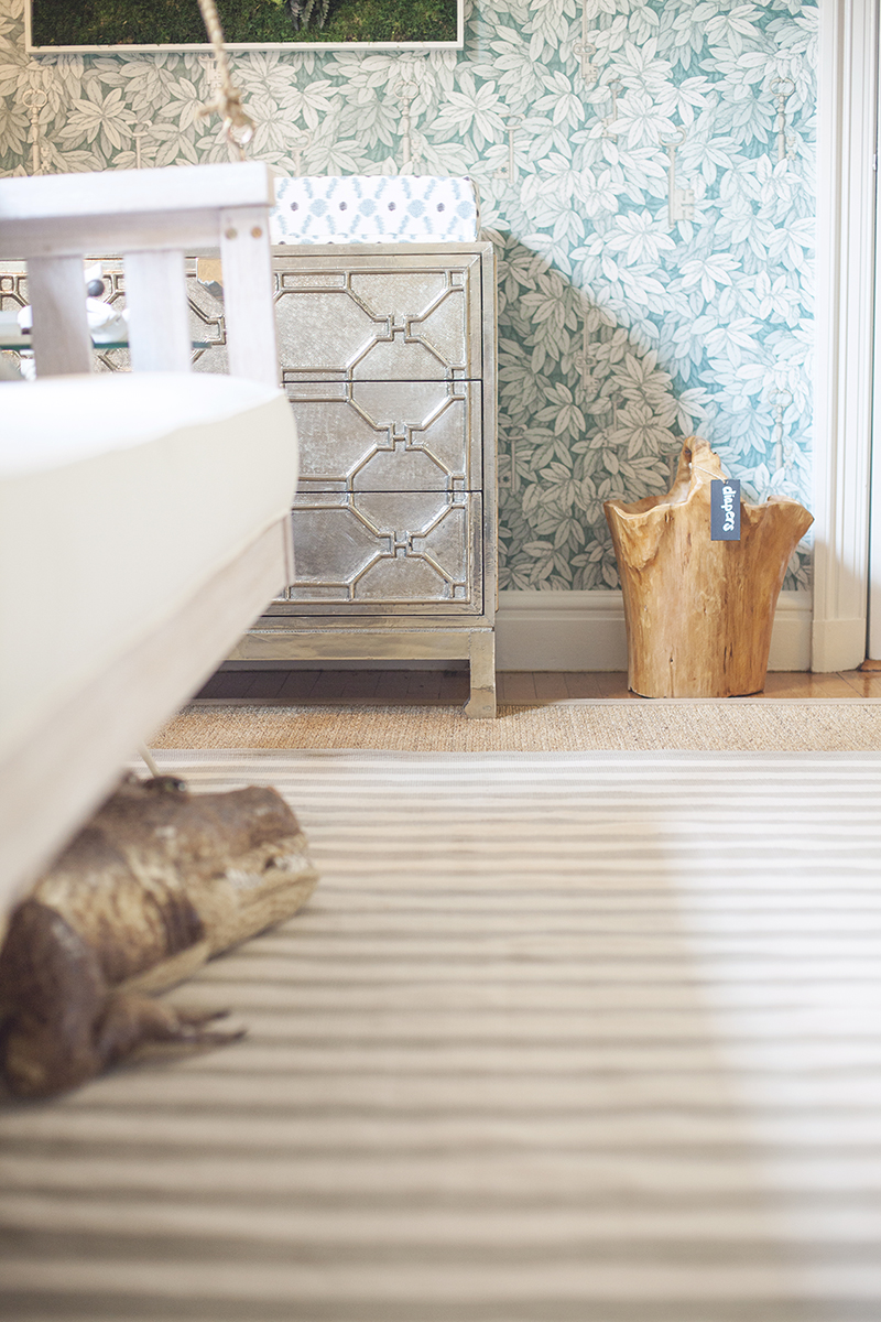 Chic and Sophisticated Nursery Alligator Under the Bed