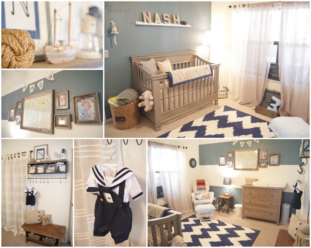 vintage baby nursery