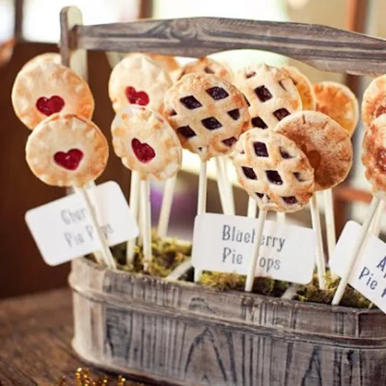 Pie Pops Fall Baby Shower