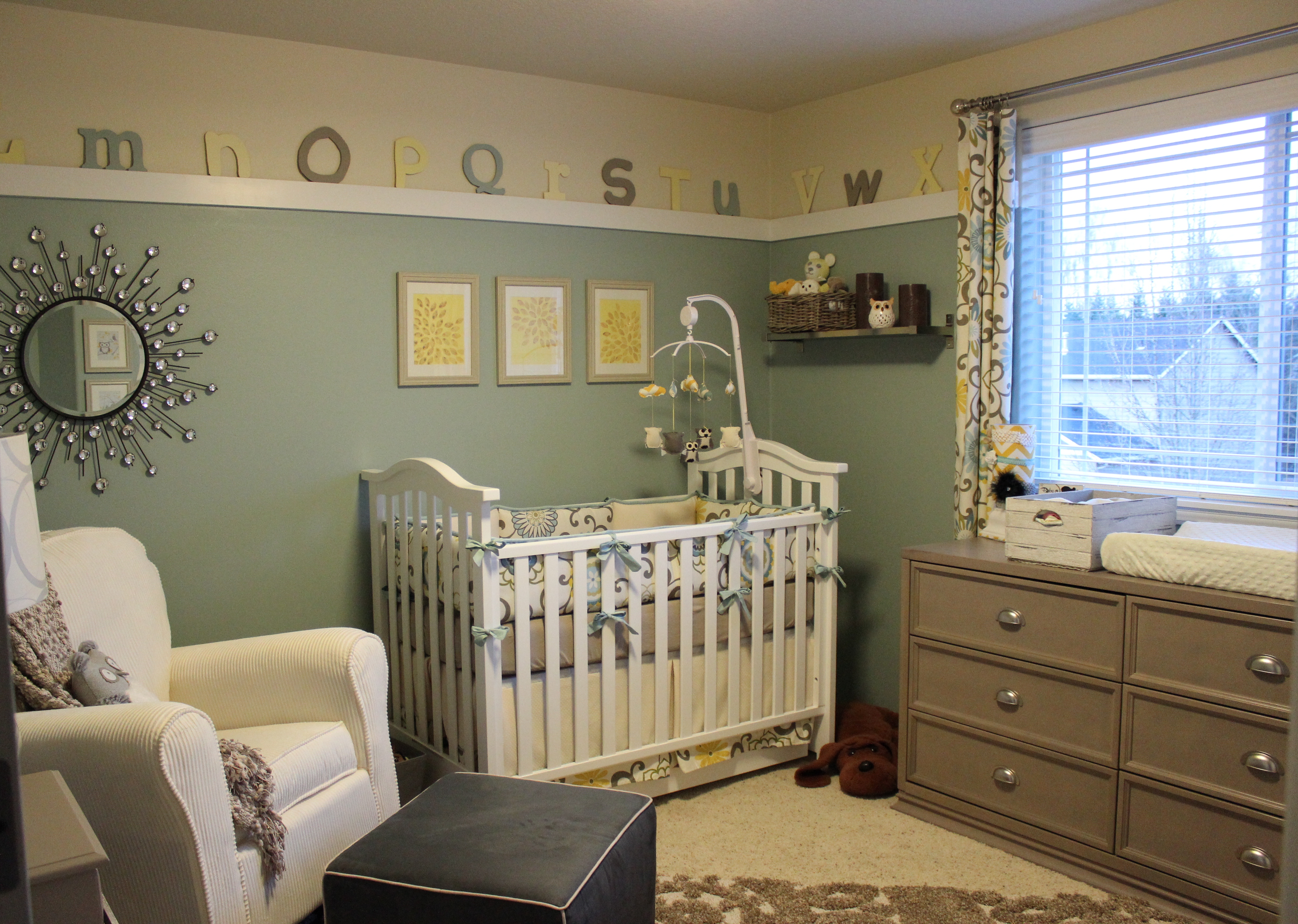 Blue and Yellow Nursery