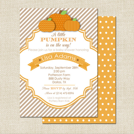 Fall Baby Shower Ideas - Project Nursery