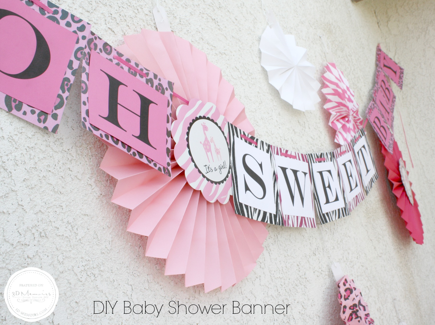 Sweets Table Baby Shower Baby Shower Banner