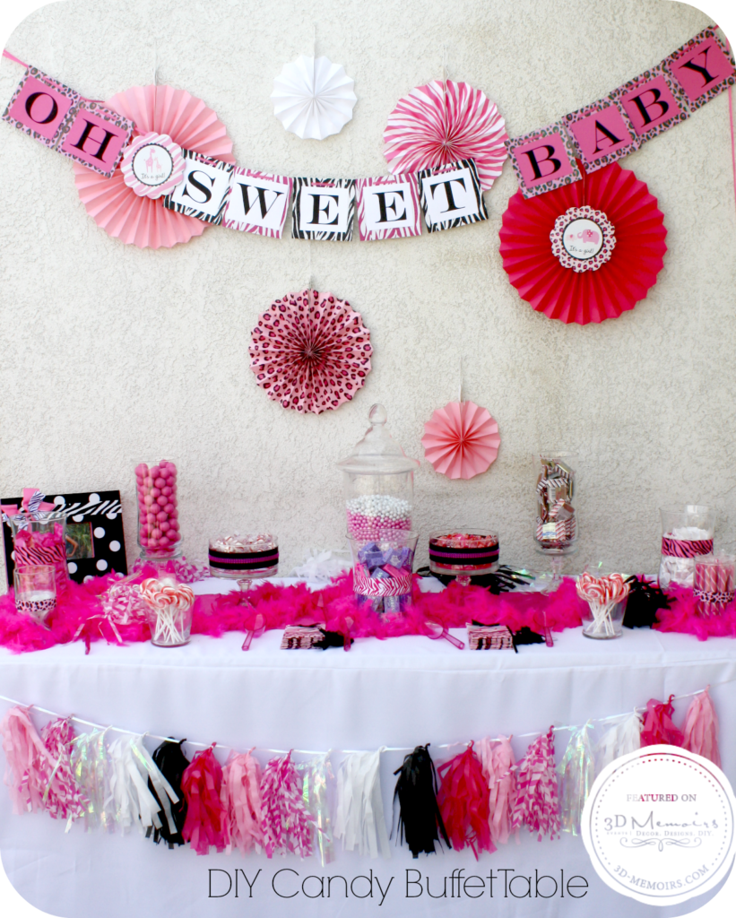 Diy Baby Shower Candy Buffet Project Nursery