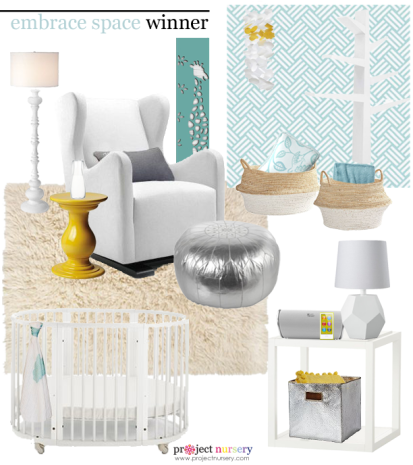 Nursery Makeover Design Board - Project Nursery