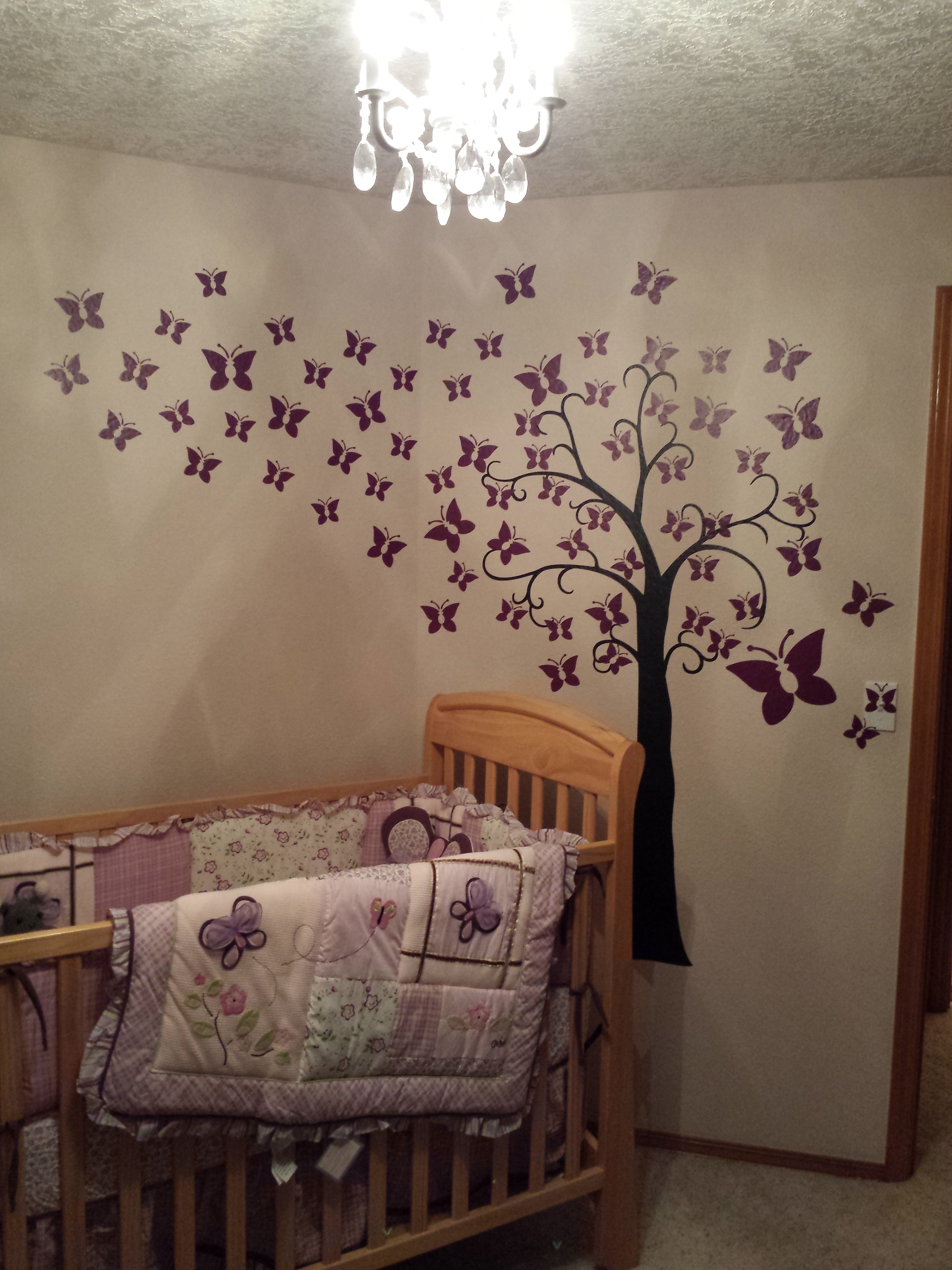 Butterfly Tree Decal