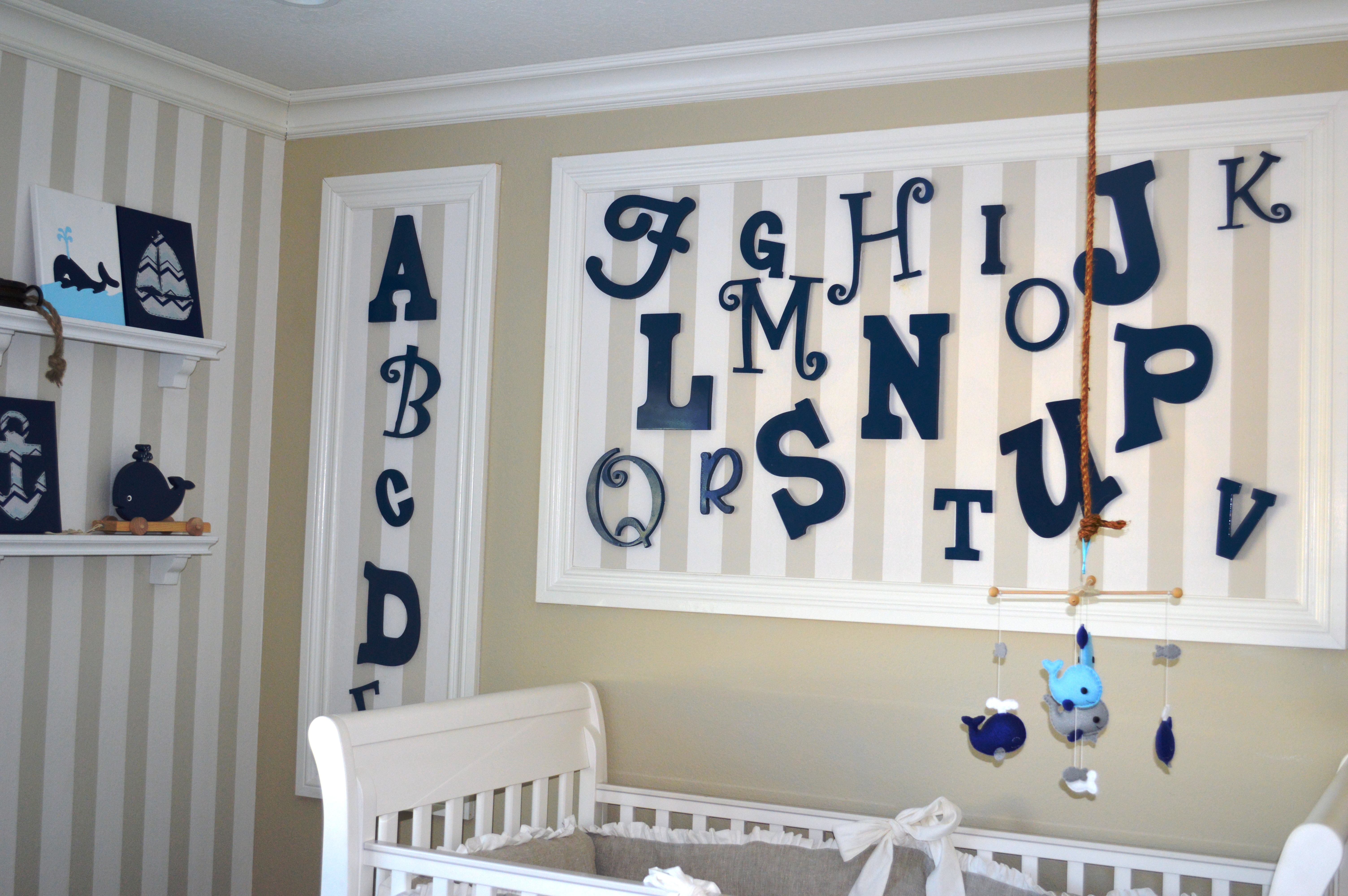 Alphabet Nursery Wall