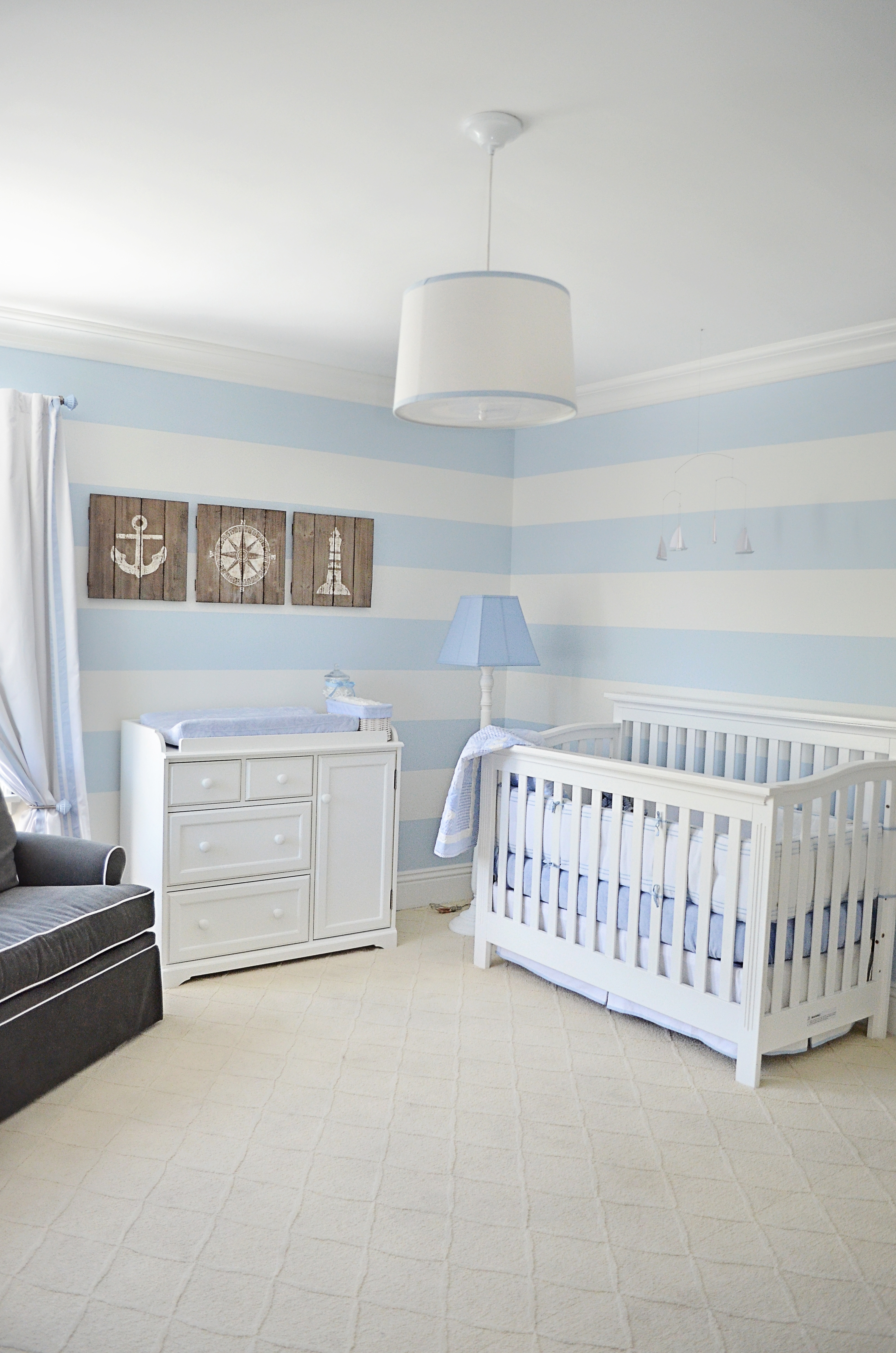 Nautical Baby Nursery Decor