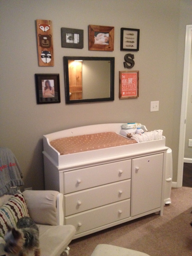 South Shore Cotton Candy Deluxe Changing Table