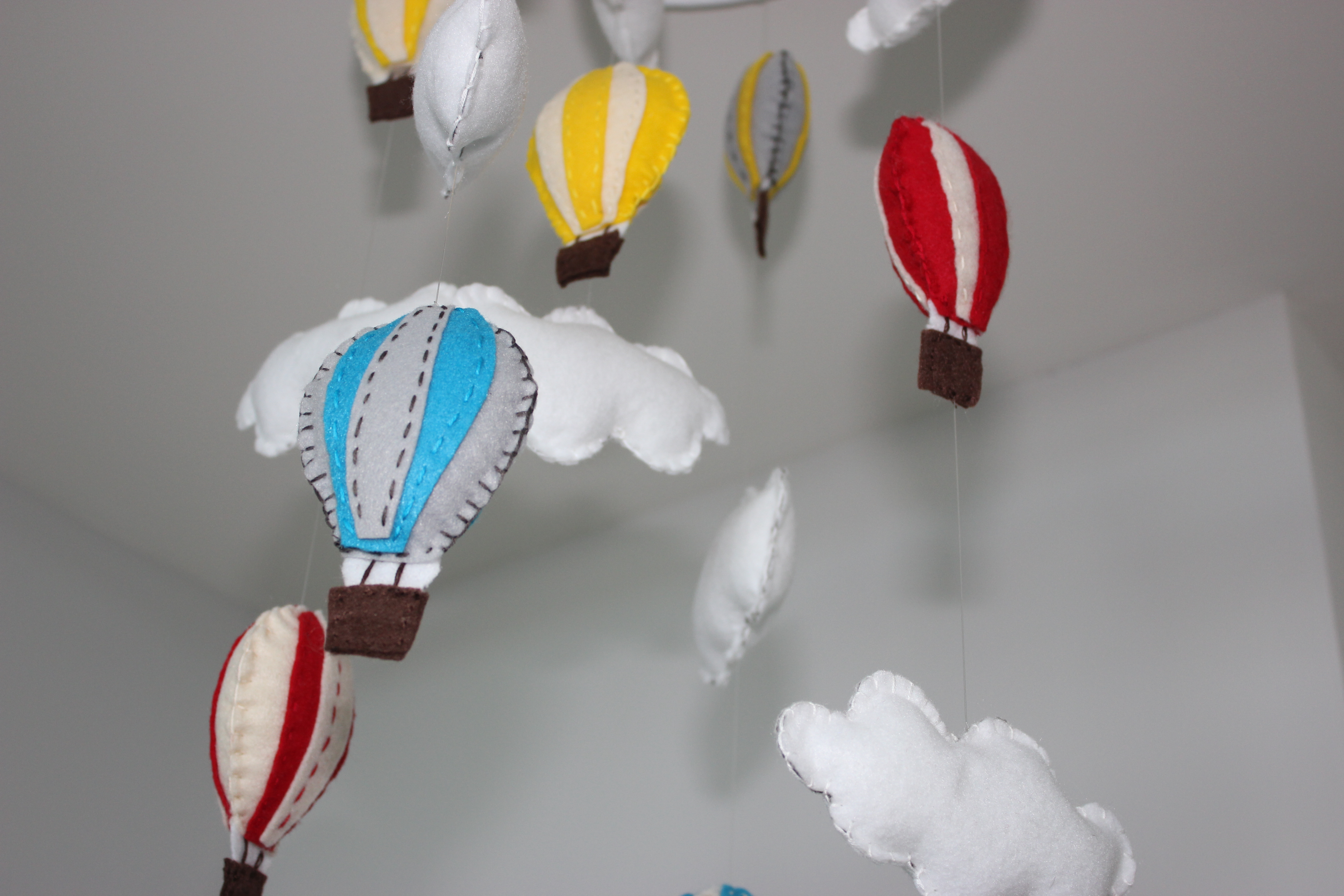 Hot Air Balloon Nursery Mobile