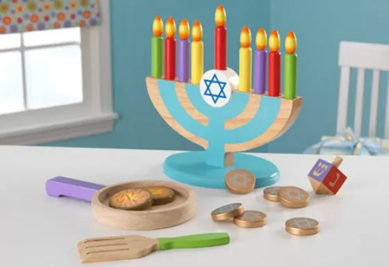Baby's First Menorah - Hanukkah Play Set