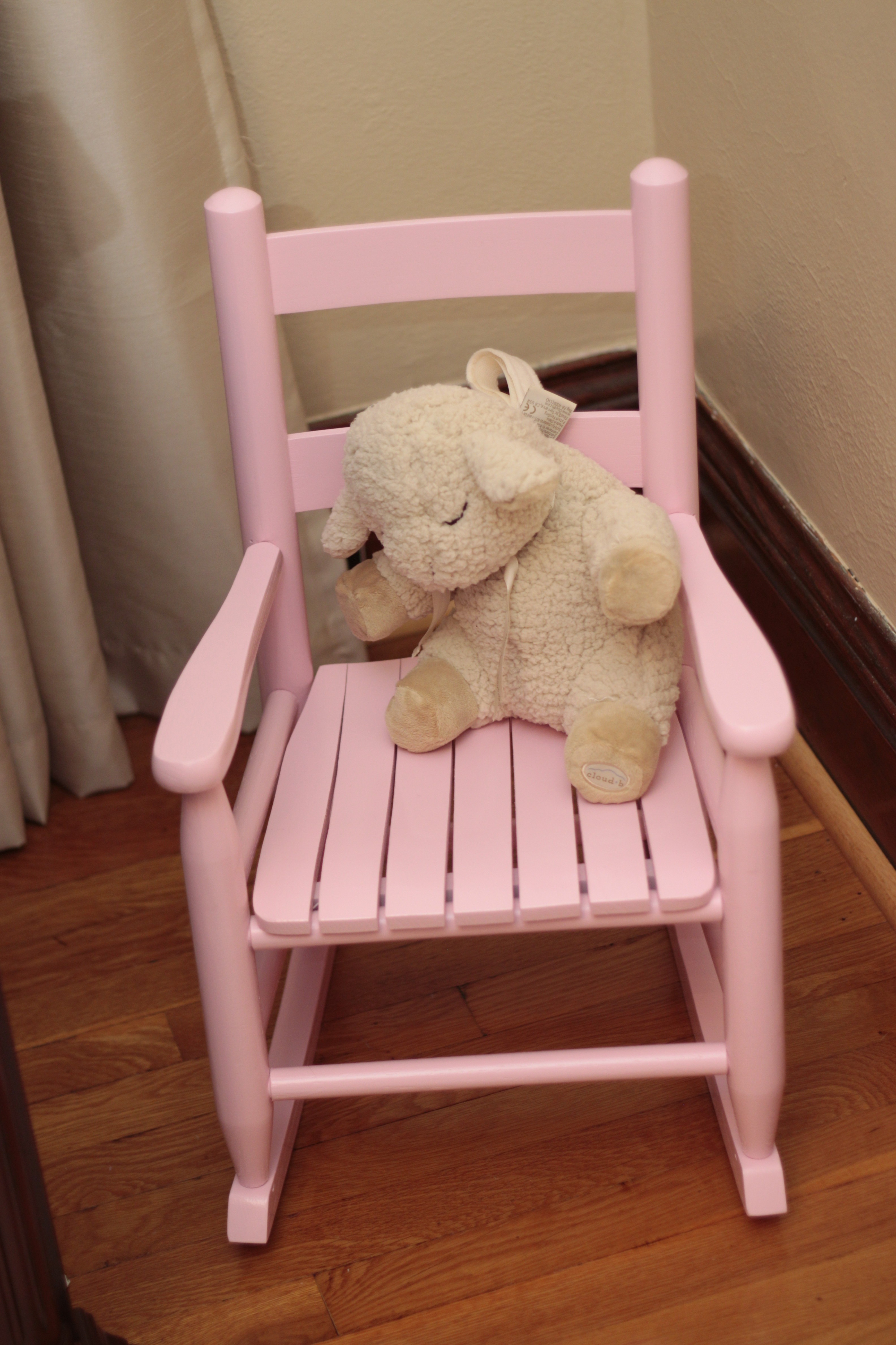 Child's Pink Rocking Chair