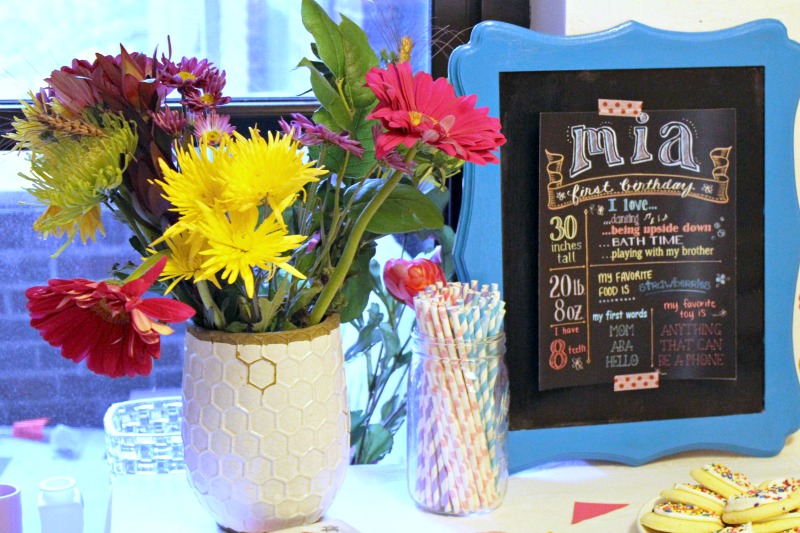 First Birthday Chalkboard