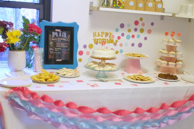 Birthday Dessert Table