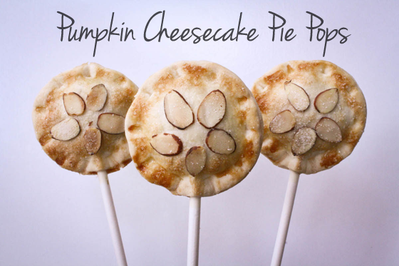 Pumpkin Cheesecake Pie Pops Recipe - Project Nursery