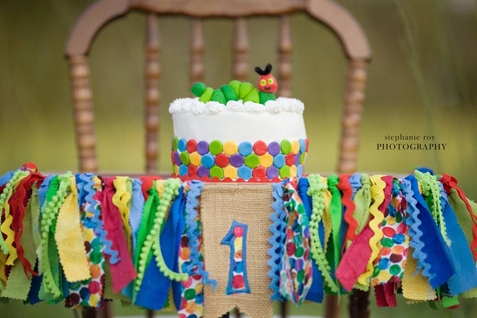 The Very Hungry Caterpillar Smash Cake