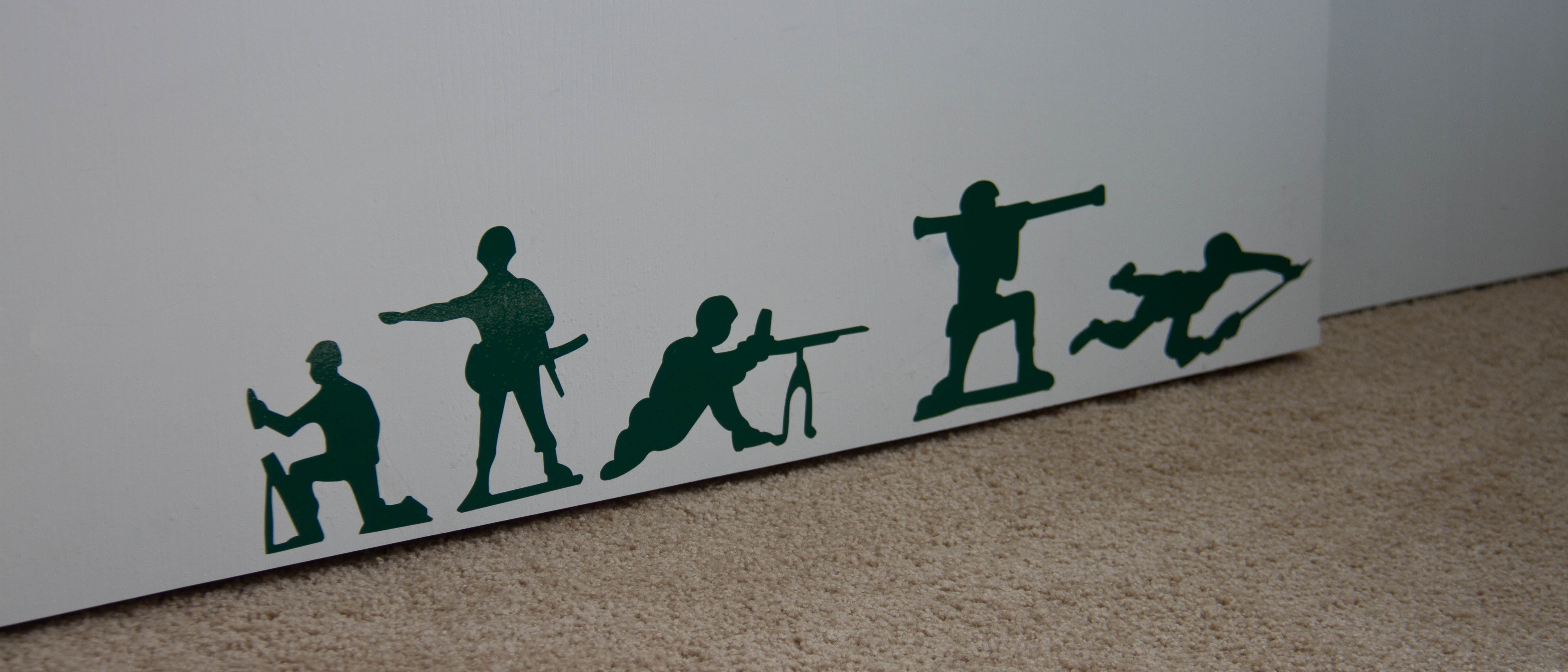 Army Men Wall Decal