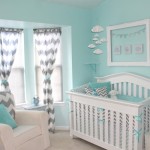 Aqua and Gray Chevron Nursery - Project Nursery