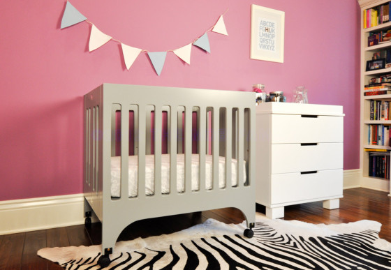 mini crib with storage