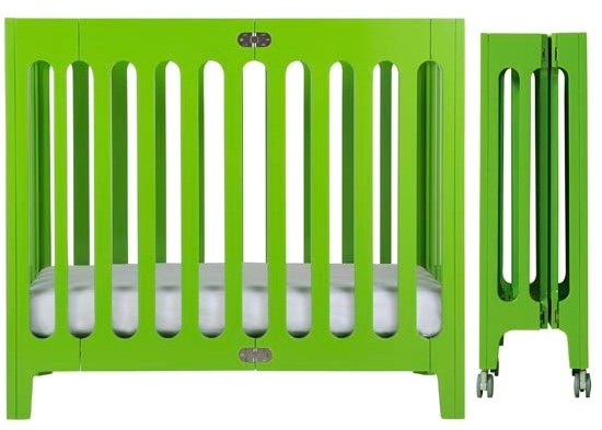 lime green crib