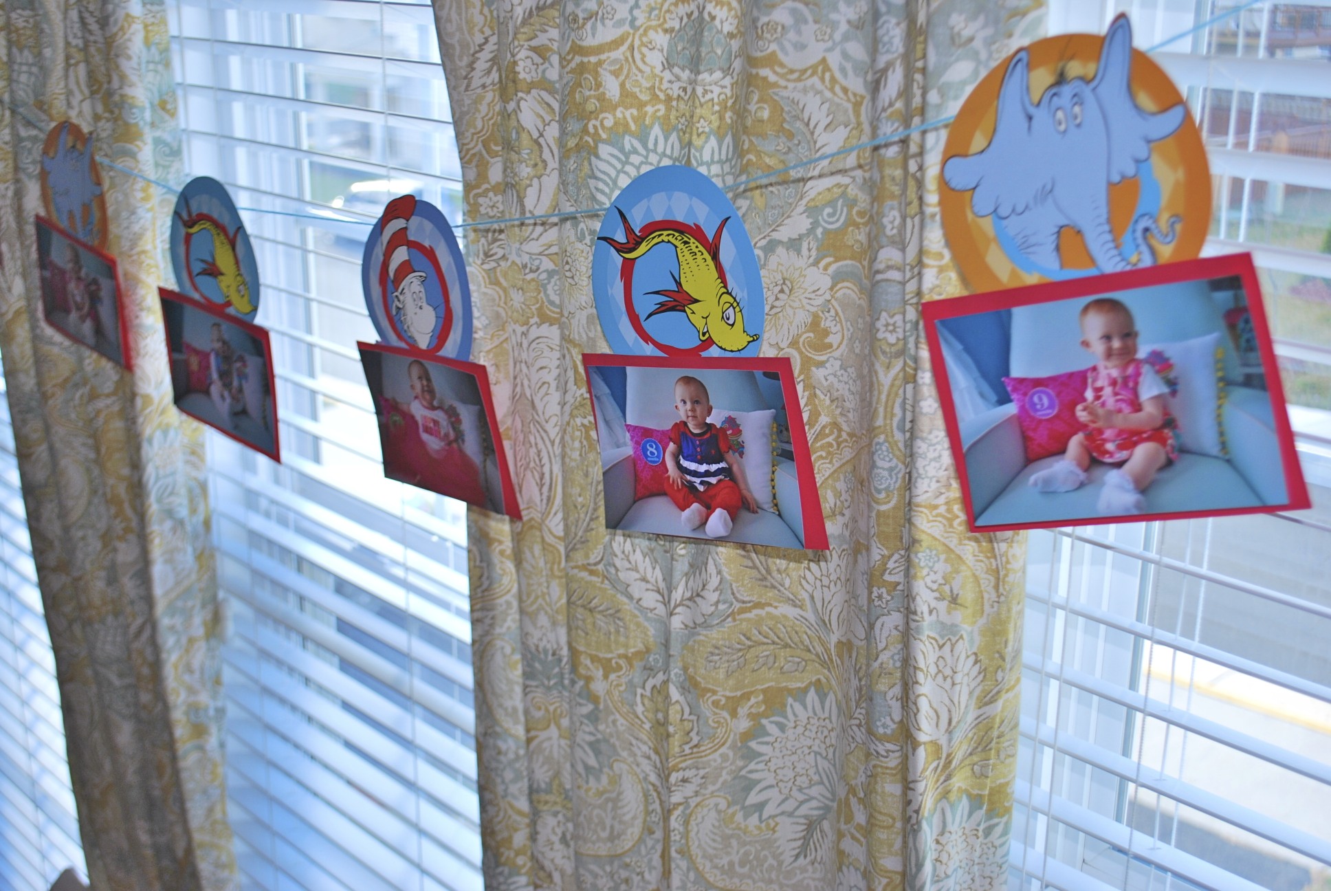 Dr. Seuss Monthly Photo Banner